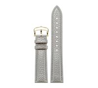 VDFNGFD Compatible avec les bracelets de montre en cuir Cartier - Compatible montres London for hommes et Ronde Solo for femmes(Gray Gold,24mm)