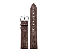 VDFNGFD Compatible avec les bracelets de montre en cuir Cartier - Compatible montres London for hommes et Ronde Solo for femmes(Brown silver,14mm)