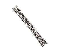 VDFNGFD Compatible avec Les Bracelets de Montre President en Acier Inoxydable Massif de 20 mm, extrémité incurvée, Compatible avec Les Bracelets de Montre Rolex DATEJUST 316L