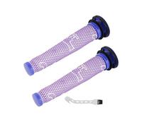 VDFNGFD Compatible avec Les pièces de Rechange for aspirateur Robot V7, V8, SV10, SV11, Filtre HEPA Avant et arrière, Accessoires for la Maison 967478-01(Plum)