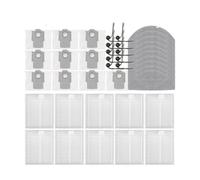 VDFNGFD Compatible avec Les pièces de Rechange Q7 M5+ / Q7 L5+ / Q7 TF+ /Q7T+ Plus Brosse Principale Sac à poussière Filtre HEPA Chiffon de Nettoyage Aspirateur(10)