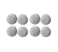 VDFNGFD Compatible avec Les serpillères Rondes universelles Hobot 168 188 198 388, Accessoires for aspirateurs Purerobo W-R3S, Housse en Tissu for Nettoyeur de vitres, pièces détachées(8pcs)