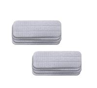 VDFNGFD Compatible avec Les serpillères Xiaomi Mijia Deerma TB500 TB800, tête de Nettoyage rotative à 360°, en Bois et Fibre Carbone(8pcs)