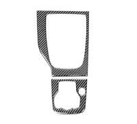 VDFNGFD Compatible avec l'intérieur de voiture en fibre de carbone de type E - Autocollant de décoration pour cadre décoratif - Compatible avec Mazda 3 Axela 2014-2017 - Accessoires de voiture (E Left