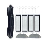 VDFNGFD Compatible avec Qihoo 360 S7 Robot aspirateur Smart Brosse principale Chiffon filtre Hepa Chiffon de nettoyage Accessoires pour la maison Kit S7pro Tissu Pièces de rechange (17)