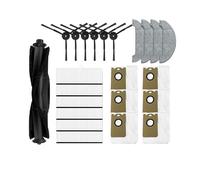 VDFNGFD Compatible avec T10+, Imou L11 Pro, Q6, Laresar L6, Arnagar S8, Brosse latérale à Rouleau, Filtre, Sac poussière(Set B)