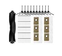 VDFNGFD Compatible avec T10+, Imou L11 Pro, Q6, Laresar L6, Arnagar S8, Brosse latérale à Rouleau, Filtre, Sac poussière(Set N)