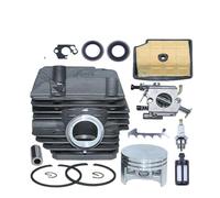 VDFNGFD Cylindre Compatible avec tronçonneuse MS200T 020T, kit de Chien d'abattage Haut Gamme, pièces for Outils Jardin Motosierra