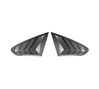 VDFNGFD Garniture de couvercle de volet de lunette arrière compatible avec BMW Série 4 F36 2014-2020, noir brillant/aspect fibre de carbone(Carbon Fiber look)