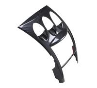 VDFNGFD Garniture de couverture autocollante for cadre panneau tableau bord Console centrale voiture, Compatible avec Nissan 350Z Z33 2003 - 2006 ABS en Fiber carbone