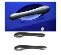 VDFNGFD Garniture de poignée de porte de voiture en fibre de carbone compatible avec Maserati GranTurismo GC GT GTS