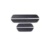 VDFNGFD Garniture de seuil de porte intérieure de voiture en fibre de carbone sèche, compatible avec Taycan 2019 2020 2021 2022, accessoires d'intérieur de voiture