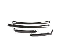 VDFNGFD Garniture décorative latérale for accoudoir de porte intérieure de voiture en fibre de carbone ABS, compatible avec les accessoires de voiture BMW Série 3 E90 E92 2005-2012