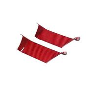 VDFNGFD Housse de siège avant en fibre de carbone véritable rouge compatible avec Lamborghini URUS 2018-2021