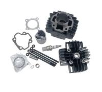 VDFNGFD Kit Cylindre Gros alésage 44 mm Compatible avec Les Motos Tout-Terrain Yamaha PW50, PW 50, QT50 et PW60 Peewee (pièces détachées)