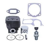 VDFNGFD Kit Cylindre-Piston Compatible avec tronçonneuse Husqvarna 395, 395XP et 395EPA, soupape de décompression du Carter