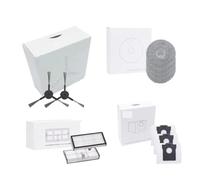 VDFNGFD Kit de pièces détachées Compatible avec l'aspirateur Robot L10s Ultra Gen 2 : Brosse Principale en Caoutchouc, Coupe-Cheveux, latérale, Filtre et Chiffon Nettoyage(Pack1)