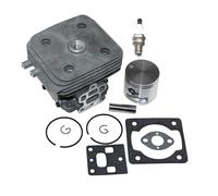 VDFNGFD Kit de Piston Cylindre 45,5 mm Compatible avec Zenoah BCZ5000DL BCZ5000DW BCZ5000CL BCZ5010DL BCZ5010DW BCZ5010CL BKZ5000DL BKZ5010DL GZ50N