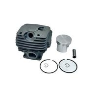 VDFNGFD Kit de Piston Cylindre 52 mm, Compatible avec MS380 038 MS 380 MS381 381, pièce Rechange for tronçonneuse Jardin 1119 020 1204(52mm MS381)
