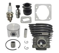 VDFNGFD Kit de Soufflet d'admission Piston Cylindre 44 mm Compatible avec la tronçonneuse Husqvarna 353 351 350 346 XP 340 503869971, 503866301 W Roulement à Aiguilles