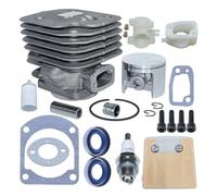 VDFNGFD Kit de vis de Piston de Cylindre BIG Bore 52 mm Compatible avec tronçonneuse Husqvarna 61 268 272 272XP avec vis de Montage et Anneau de goupille