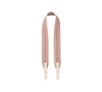 VDFNGFD Large Ceinture tissée Sac à bandoulière Main Sangle de Remplacement Compatible avec Hermes Lindy 26,30 Accessoires Bricolage(Cream White Gold,70CM)