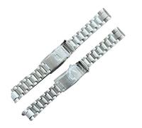 VDFNGFD Pièces de montre Fermoir déployant bracelet en acier inoxydable largeur 20 mm compatible avec les montres SLA055, SLA057, SLA073, SLA077, SLA079