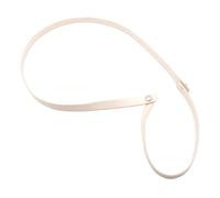 VDFNGFD Sac à Main en Cuir PU, bandoulière réglable, poignée colorée, Sac Compatible avec Les Accessoires tissés la, Kit de Bricolage(Cream)