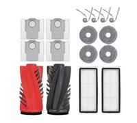VDFNGFD Sacs de Nettoyage for balais-serpillères avec Filtre et Brosse Principale latérale compatibles Les aspirateurs Curv/CurvC/Curv S5X 5A1 5XC/Edge/EdgeC/Edge S5A 5V1 /Qrevo 5AE(16pc Set)