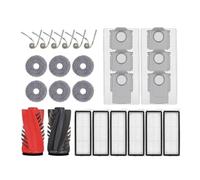 VDFNGFD Sacs de Nettoyage for balais-serpillères avec Filtre et Brosse Principale latérale compatibles Les aspirateurs Curv/CurvC/Curv S5X 5A1 5XC/Edge/EdgeC/Edge S5A 5V1 /Qrevo 5AE(26pc Set)