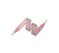 VDFNGFD Sangle de Sac bandoulière Transformation Compatible avec Kelly Evelyne Hermes Herbag Toile Messager Ceinture Accessoires(Pink Gold,W 5cm Length70cm)