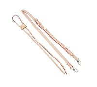 VDFNGFD Sangle de Sac en Cuir avec Cordon Serrage, Ceinture Remplacement, Compatible Seau, poignée à Main for Dames(Combination 1)