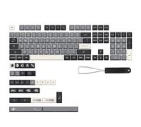 vdha 133 Touches Keyca Double Shot PBT Keycaps pour Clavier MéCanique 6.25/7U Barre D'Espace