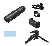 vdha 18x Concert de Voyage en Plein Air HD Téléphone Portable Portable Téléobjectif Objectif Externe Photographie Télescope Monoculaire Facile à Installer Facile à Utiliser A