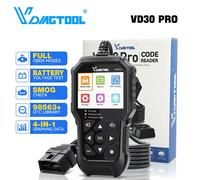 VDIAGTOOL VD30PRO Scanner OBD2 - Vérificateur de code moteur/diagnostic universel pour voiture - Lecteur de codes VD30 PRO - Outil de diagnostic automobile - Données en temps réel - Prêt I/M - CAN VDI