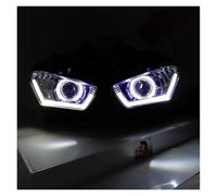 Vdifsvb Avant Phares Phares à LED Angel Eyes pour R3 R25 2013 2014 2015 2016 2017, Feux Croisement et Route Moto Headlight(Headlight)
