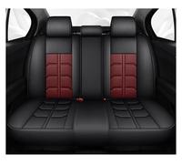 Vdifsvb Housses De Siège pour Master 3 pour Megane pour Talisman pour Duster pour Kadjar pour Captur pour Zoé Housse De Siège Auto en Cuir Imperméable(Rear Seats-Wine Red)