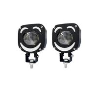 Vdifsvb Moto Phare Phare De Moto Universel, Feu Antibrouillard Auxiliaire À LED, Feux De Conduite À LED Angel Eyes(2 pieces)