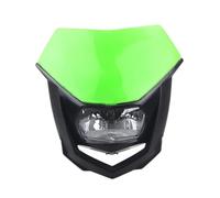 Vdifsvb Moto Phare Pour Suzuki DR RM Pour DRZ Pour RMZ 650 125 250 450 Carénage De Carrosserie Phare Avant Pour Garde-boue Garde-boue Éclairage(Green)