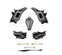 Vdifsvb Moto Phare Pour T-max Pour Tmax530 2012 2013 2014 2015 2016 LED Avant Arrière Feu Stop Feux Clignotants LED(Smoke)