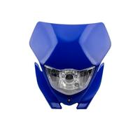 Vdifsvb Moto Phare Pour WRF250 Pour WRF400 YZ250 TW250 WR450 Pour YZF250 Pour TTR450 Moto Motocross H4 Plaque De Phare Carénage(Blue)