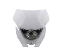Vdifsvb Moto Phare Pour WRF250 Pour WRF400 YZ250 TW250 WR450 Pour YZF250 Pour TTR450 Moto Motocross H4 Plaque De Phare Carénage(Blanc)
