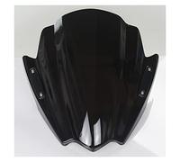 Vdifsvb Pare-Brise de Moto Déflecteurs De Pare-Brise pour Moto pour Suzuki pour Gladius 650 pour SFV650 ABS pour B-King pour GSR750 (2009-2015) Moto Pare-Brise(Noir)