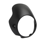 Vdifsvb Pare-Brise de Moto Phare Avant de Moto pour Triumph pour Bonneville T100 T120, Pare-Brise Classique pour Cafe pour Racer Moto Pare-Brise(Matte Black)