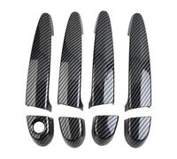 Vdifsvb pour BMW E87 / E90 / E91 E92 E93 F30 X1 X2 X3 X4 X6 Couvercle Poignée Porte D'accès Extérieur Garniture Style Fibre Carbone Poignée Extérieure Porte Voiture