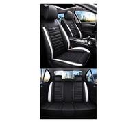 Vdifsvb pour Lincoln Tous Les Modèles MKZ MKC MKX MKT pour Navigator pour Aviator Accessoires Voiture Couverture Complète Universelle Housse Siege Voiture(E Black White 5 Seat)