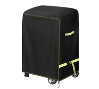 VDISRR Housse Barbecue Exterieur, 420D Oxford Bache Barbecue Exterieur Protection 90 x 70 x 110 cm, Anti-Vent/Solei/l'eau, Housse Plancha Convient la Plupart des Grills