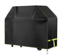 VDISRR Housse Barbecue Exterieur, 420D Oxford Bache Barbecue Imperméable 127 x 61 x 117 cm, Housse De Protection Anti-Vent/Solei/l'eau, Housse Plancha Convient la Plupart des Grills