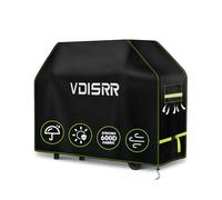 VDISRR Housse Barbecue Exterieur, Résistante de 600D Oxford Housse Plancha Impermeable 117 x 66 x 117 cm Bâche de Protection avec Bouche D'aération Anti-UV/Anti-l'eau/Anti Vent/Antipoussière