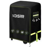 VDISRR Housse Barbecue Exterieur, Résistante de 600D Oxford Housse Plancha Impermeable 90 x 70 x 110 cm Bâche de Protection Anti-UV/Anti-l'eau/Anti-Vent/Antipoussière/Anti-l'Humidité